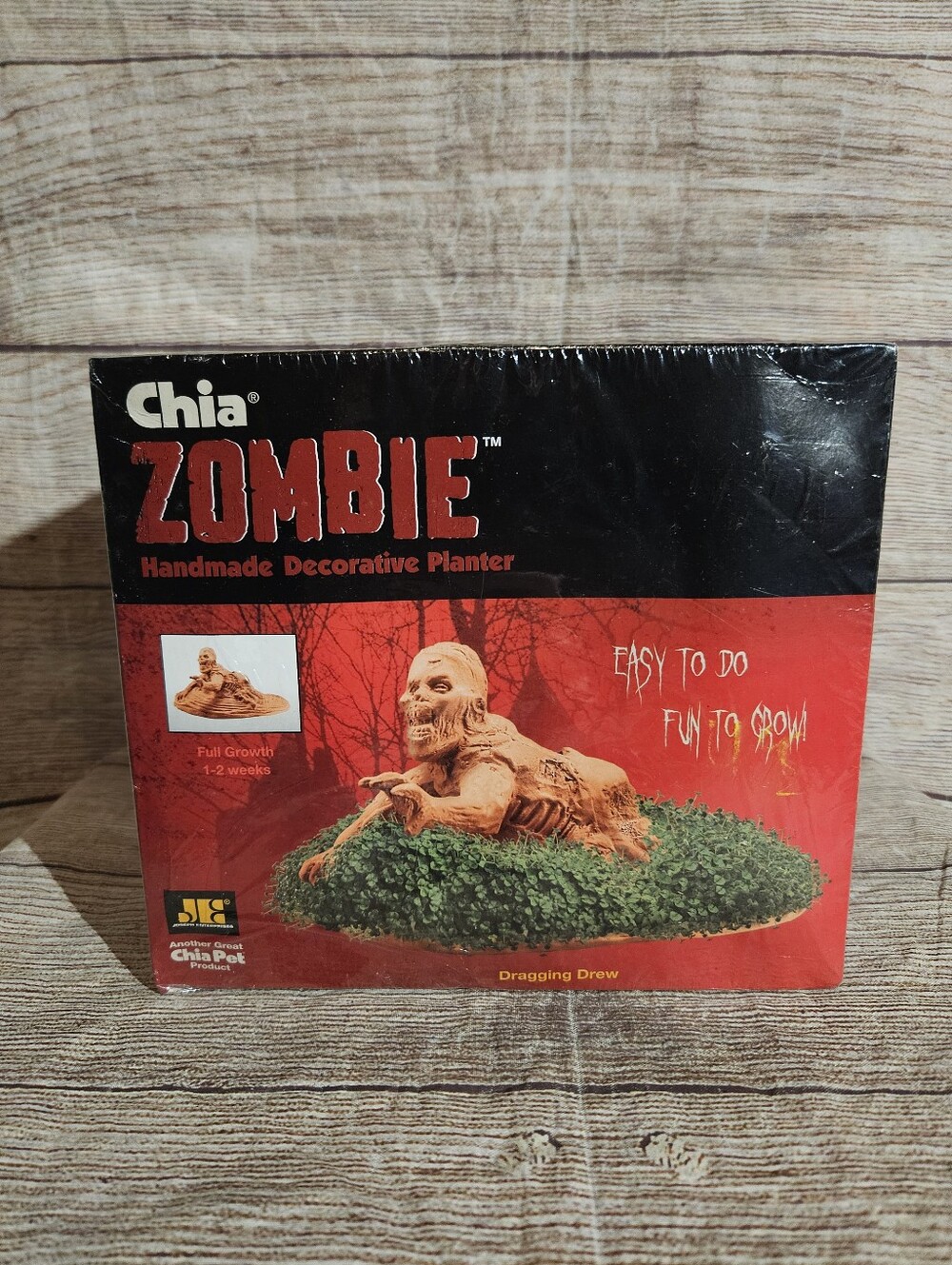 Zombie Dragging Drew Chia Pet Planter